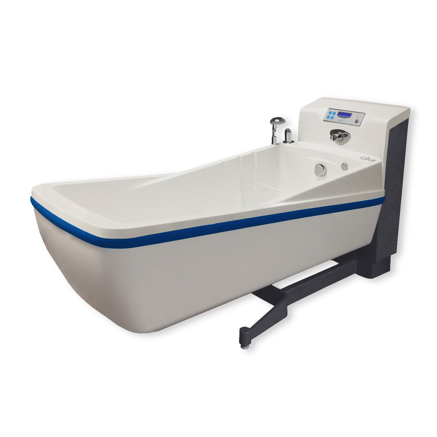 Authentic height adjustable bathtub