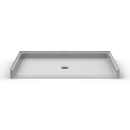 60 x 42 curbed shower pan