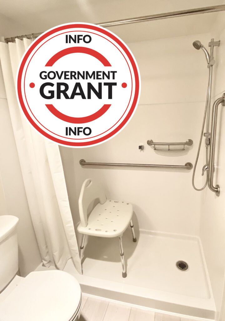 Accessible Shower with the BC Rebate